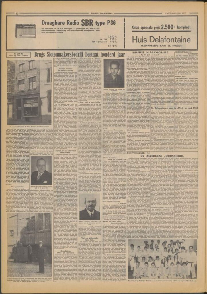 krantartikel brugs dagblad 8 juli 1967